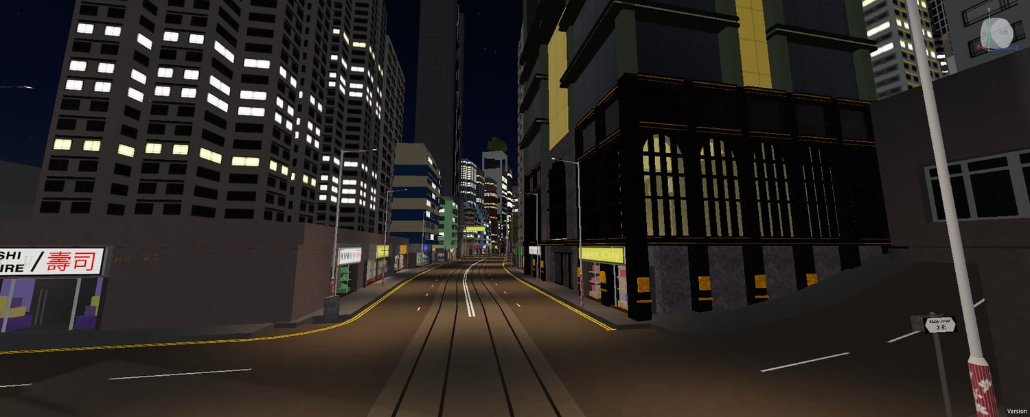 Roblox detailed nighttime city