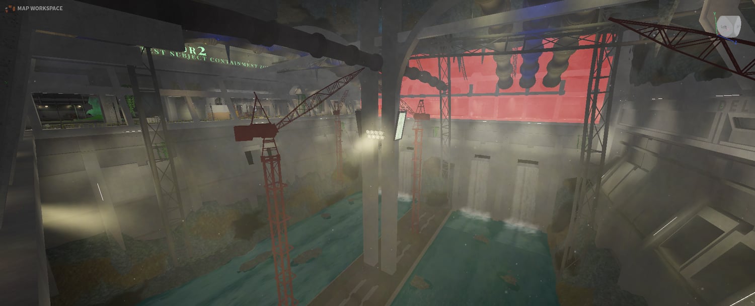 Roblox containment facility map