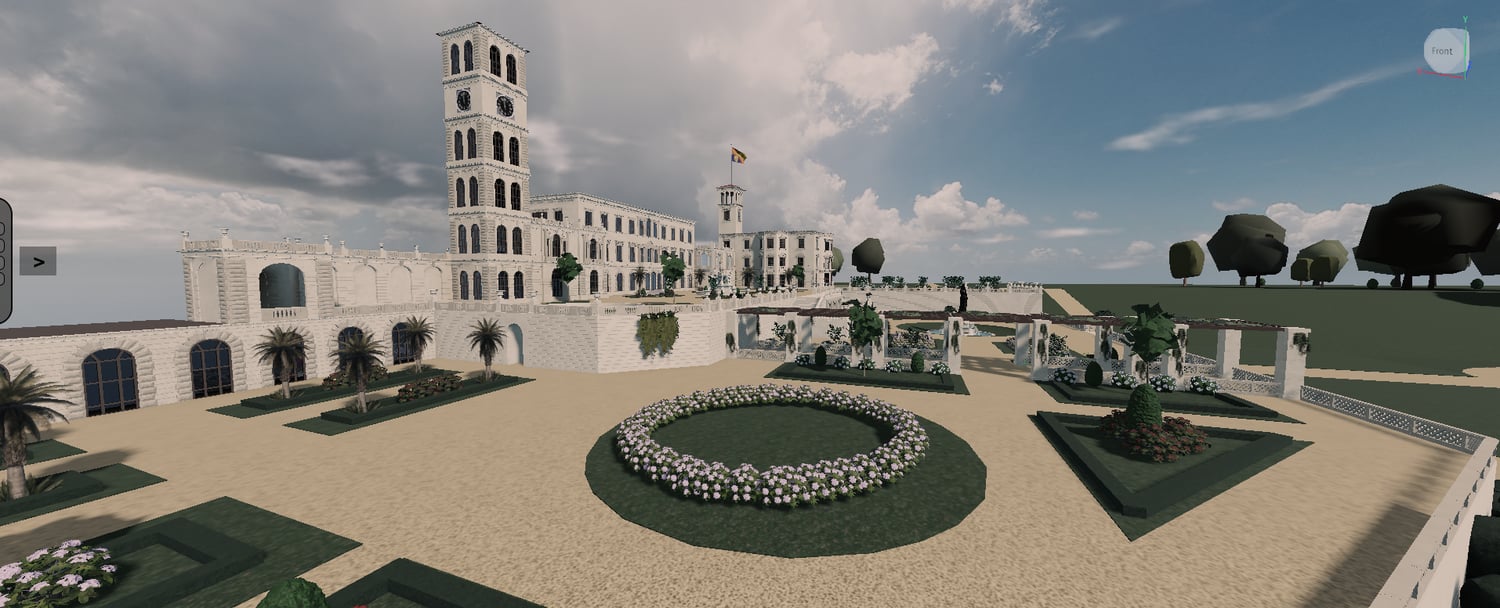 Roblox antique mansion interior