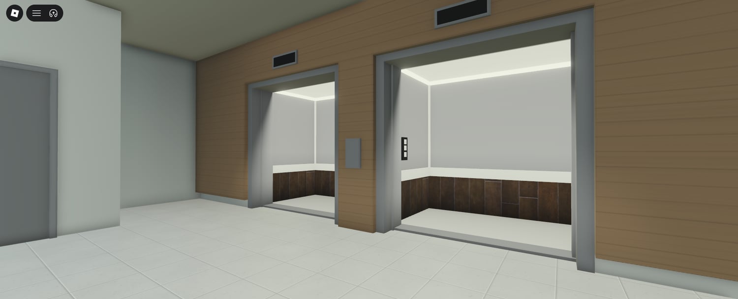 Roblox office reception lobby