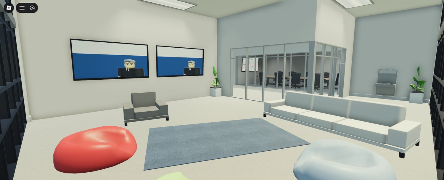 Roblox corporate conference room
