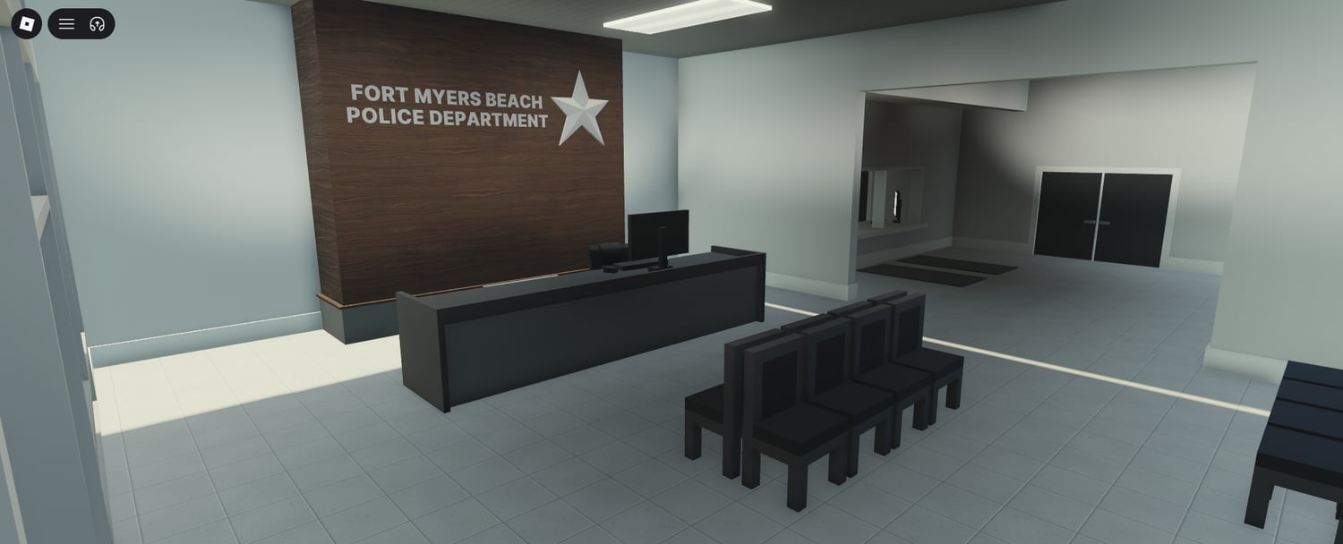Roblox police station building asset