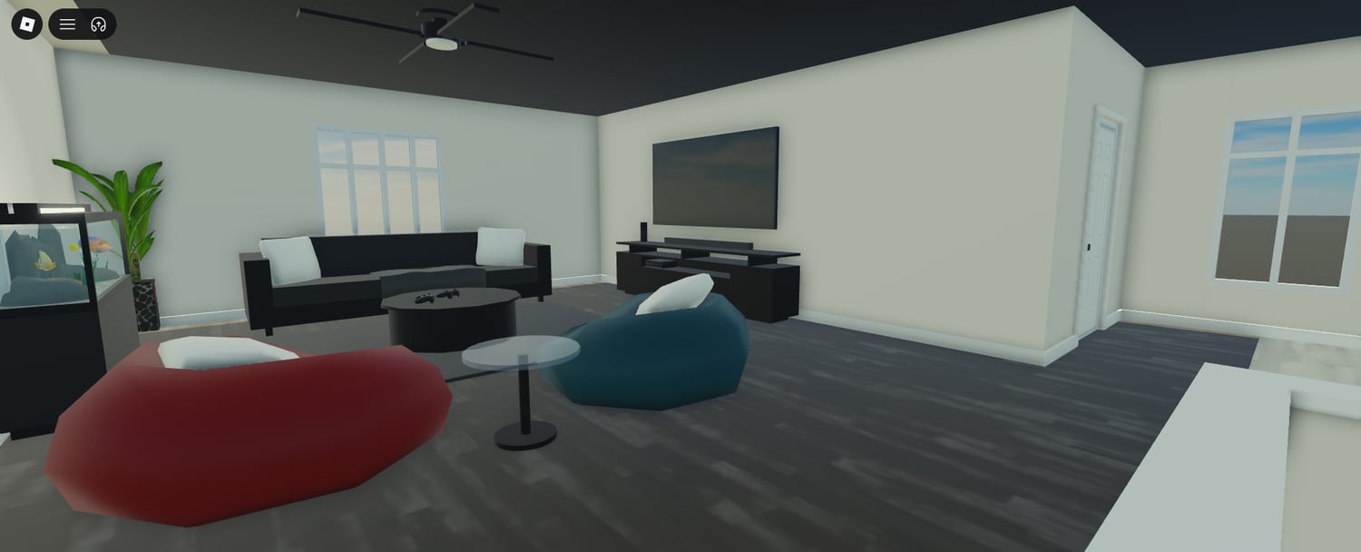 Roblox modern house interior