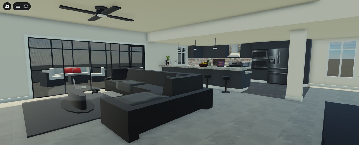 Roblox American style home