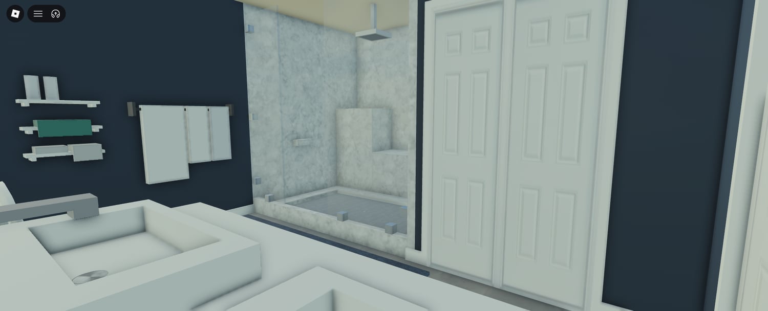 Roblox furnished bedroom house