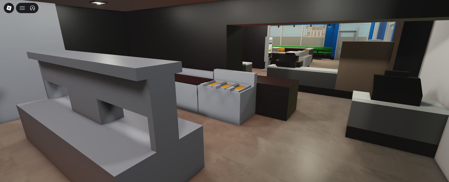 Roblox burger restaurant building