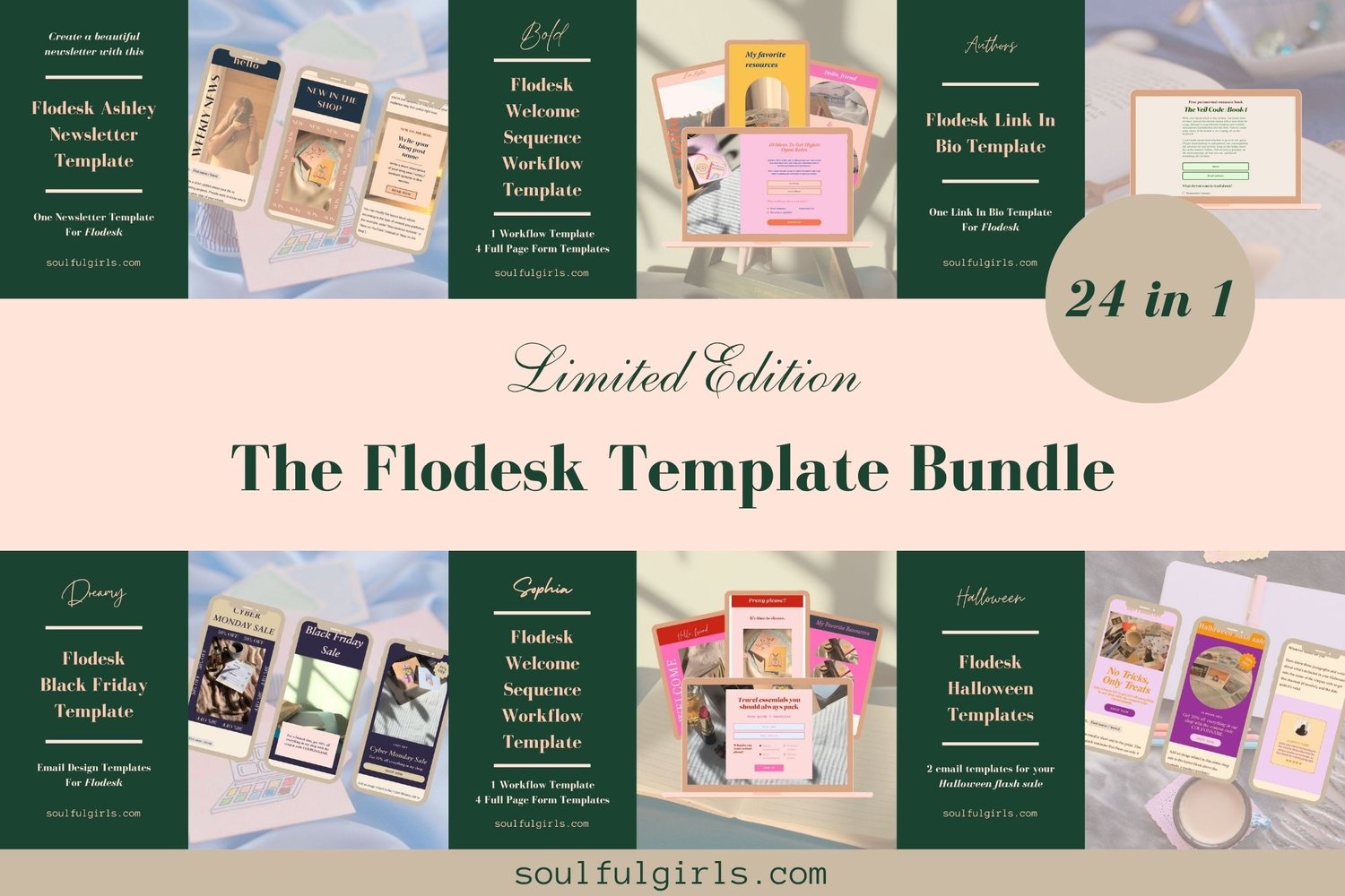Limited Edition Flodesk Template Bundle - Cover.