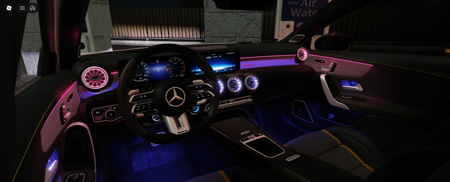 Mercia Luxury E63S AMG-inspired scripted car
