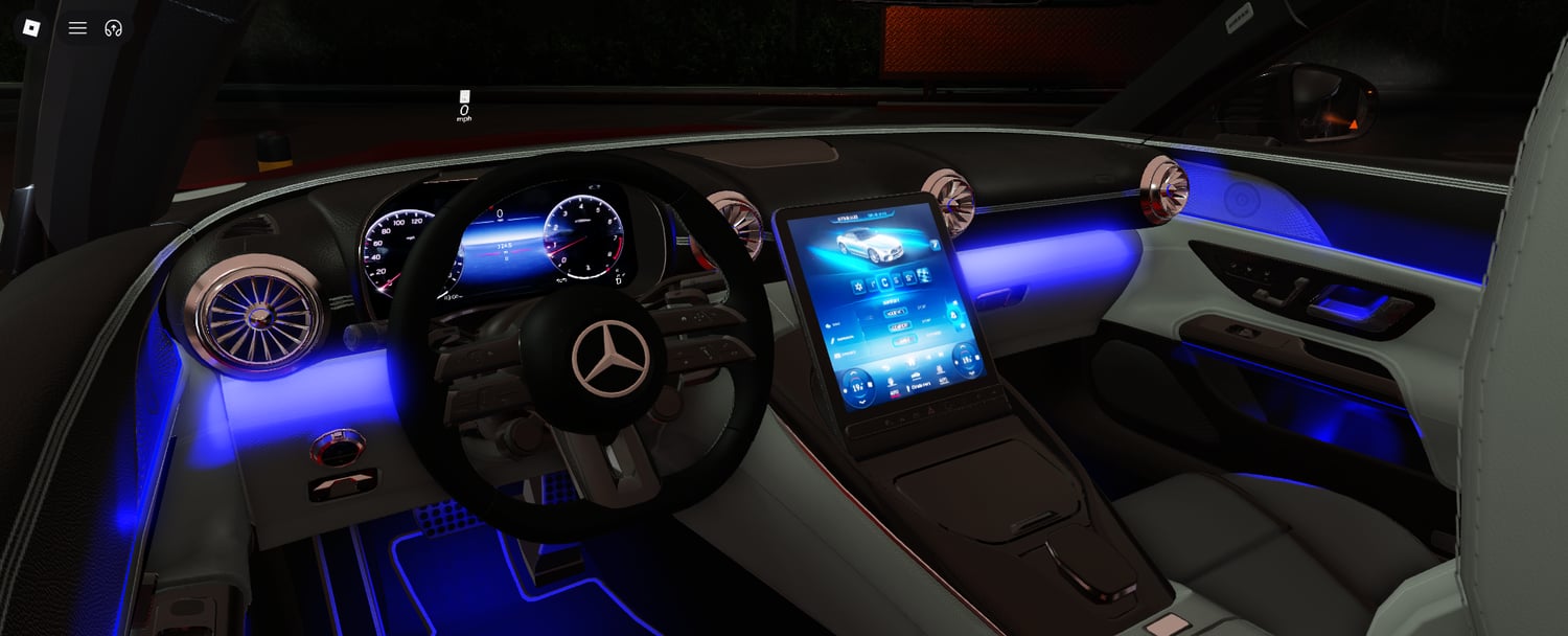 Mercia Luxury SL63 AMG-inspired Roblox vehicle