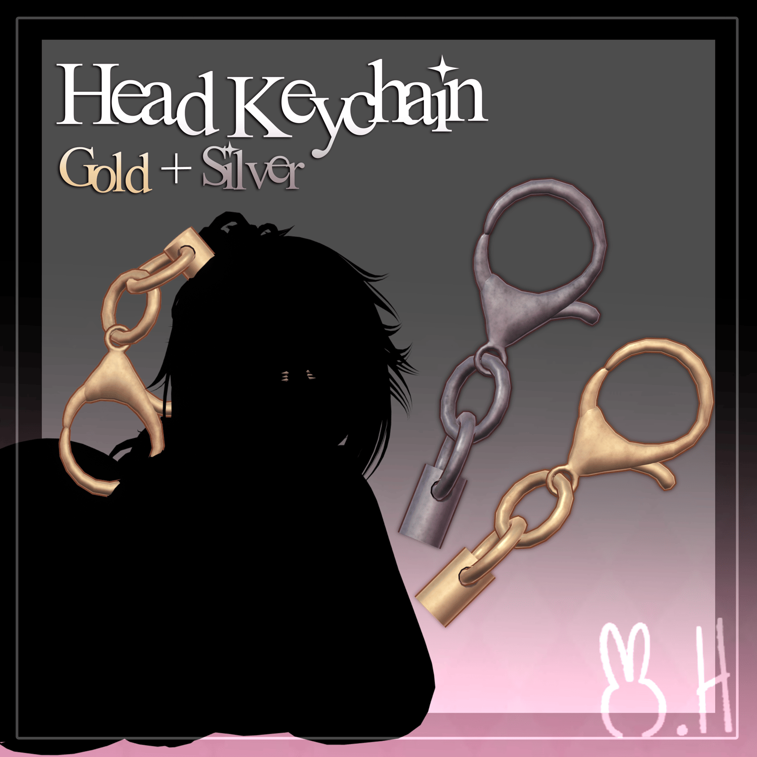 ⋆˚🐾˖° Head Keychain - VRCFURY ⋆˚🐾˖°