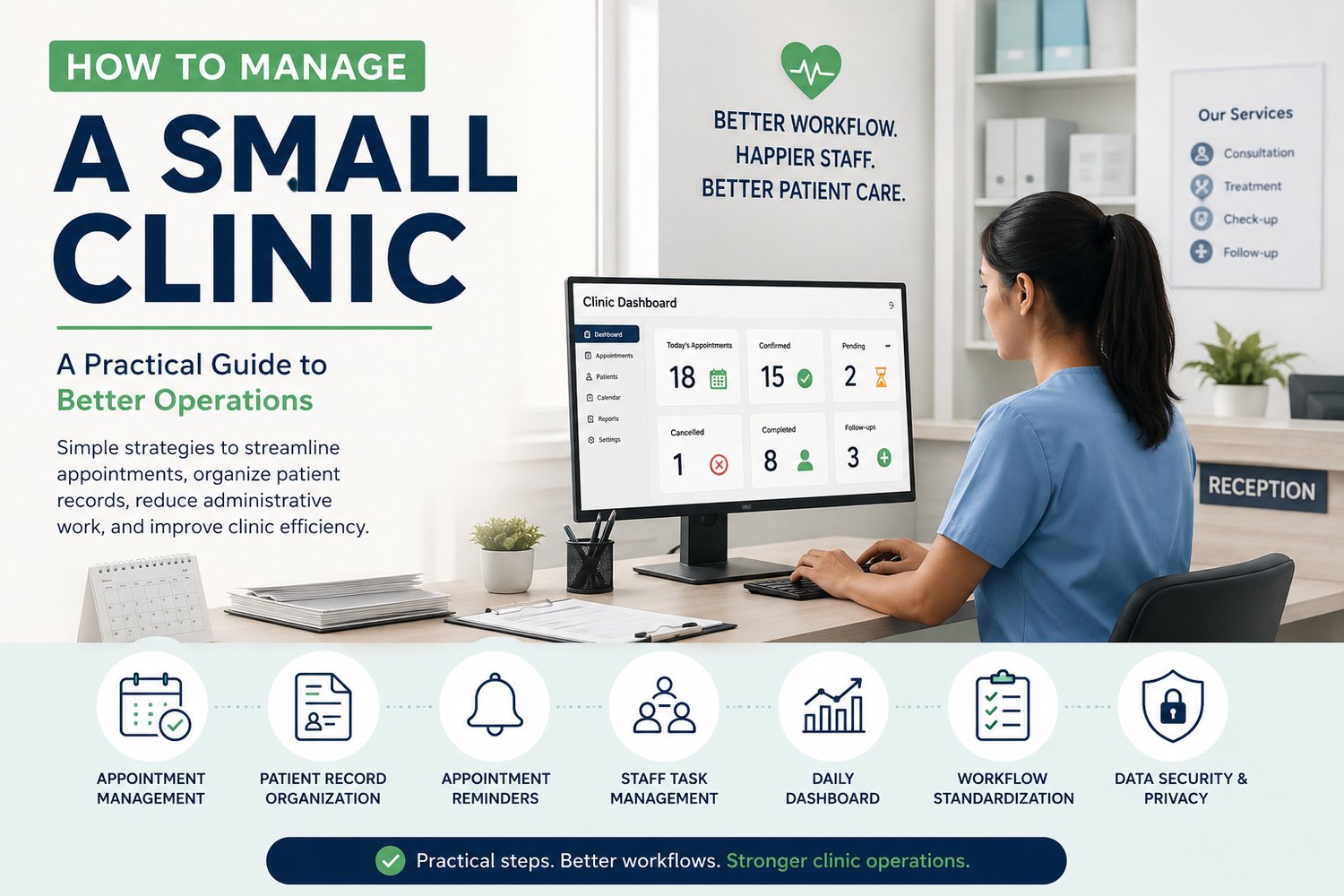 How to manage a small clinic | Templova Digital blog post image 6