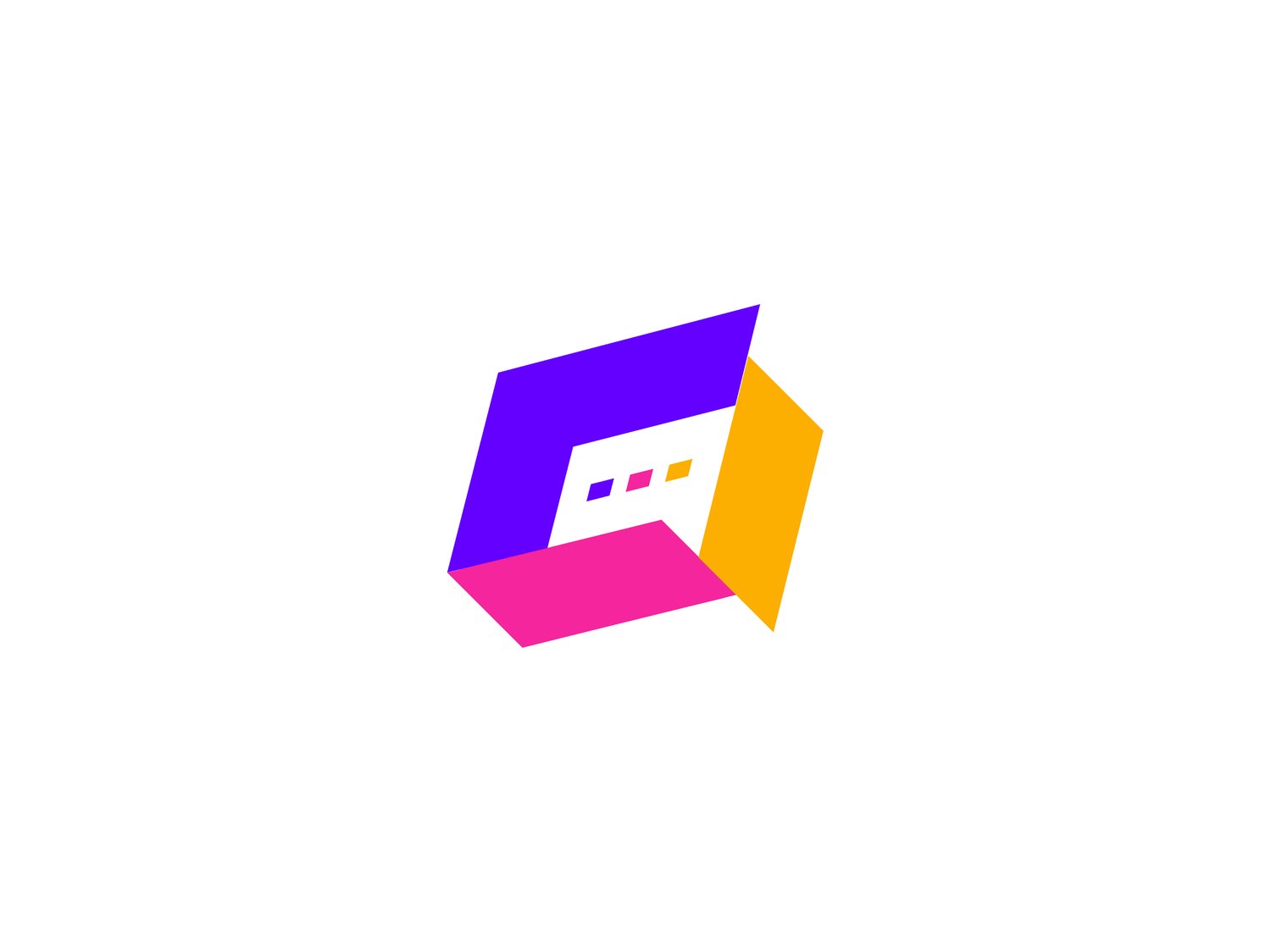 Abstract Chat Logo Design created for messaging apps, communication platforms, AI chat tools, SaaS products, technology startups, and digital brands. The modern abstract symbol creates a distinctive visual identity inspired by conversation, connection, in