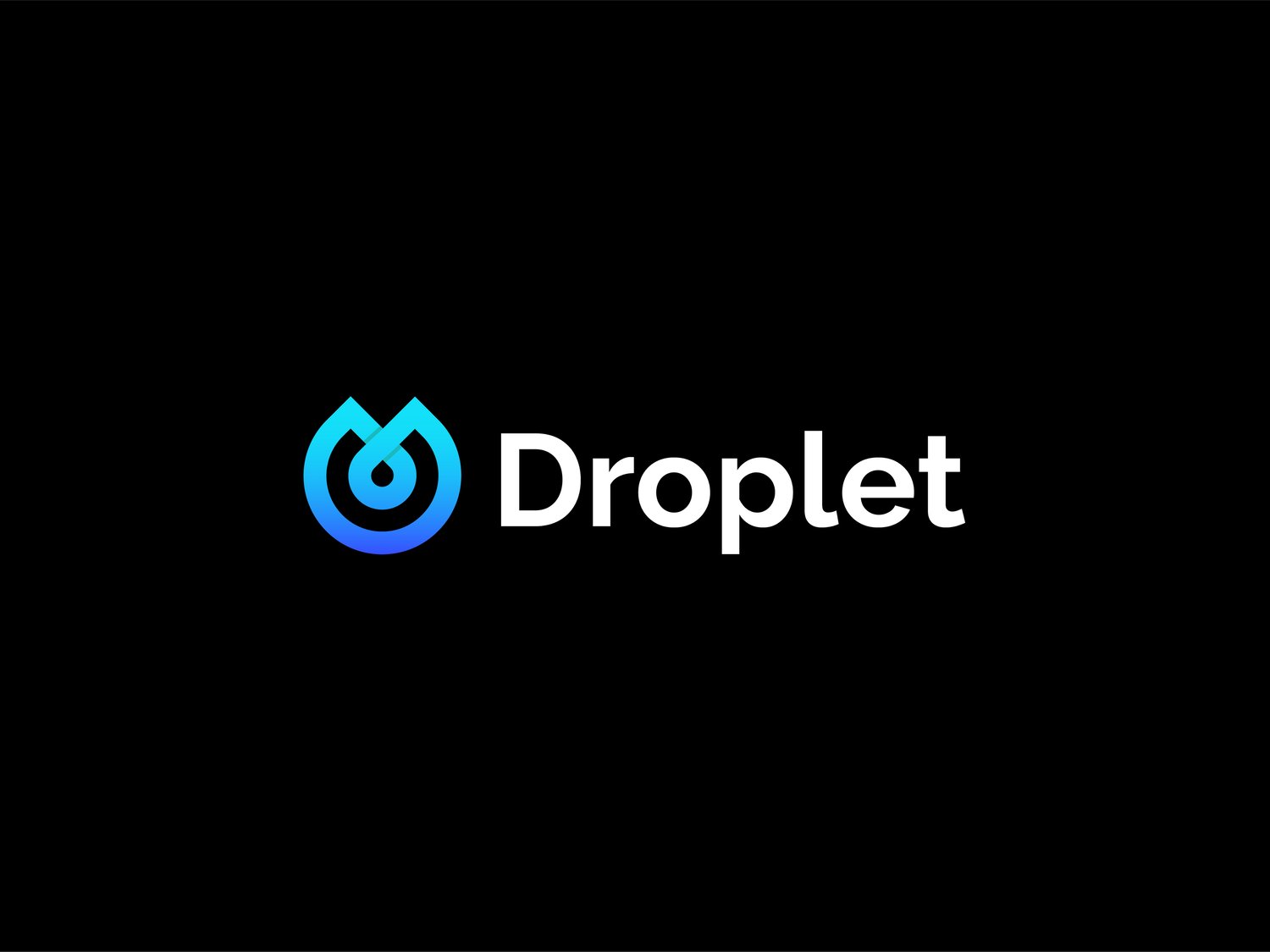 Modern Water Drop Logo Design created for eco-friendly brands, water treatment companies, technology startups, beauty brands, healthcare services, and innovative businesses. The clean geometric drop symbol represents purity, sustainability, innovation, tr