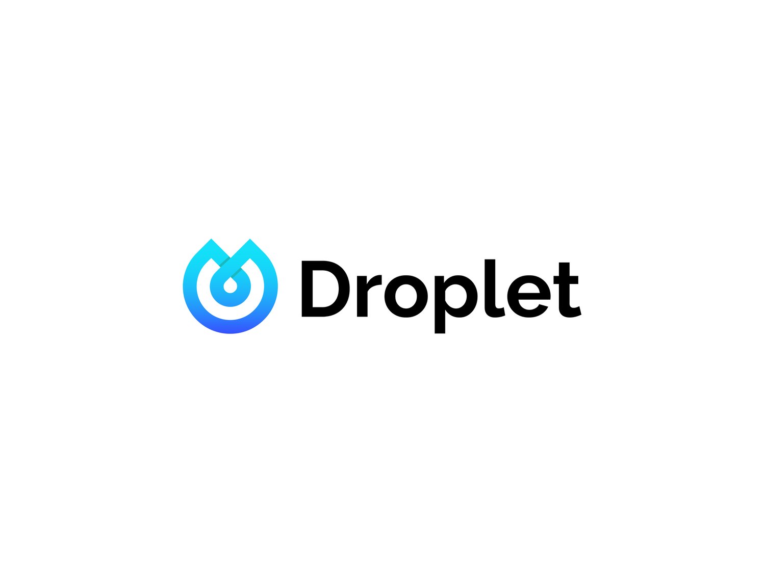 Modern Water Drop Logo Design created for eco-friendly brands, water treatment companies, technology startups, beauty brands, healthcare services, and innovative businesses. The clean geometric drop symbol represents purity, sustainability, innovation, tr
