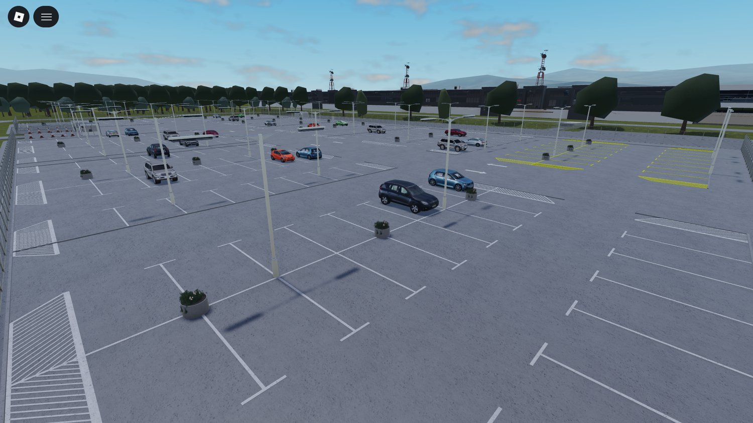 Roblox airport runway and taxiway