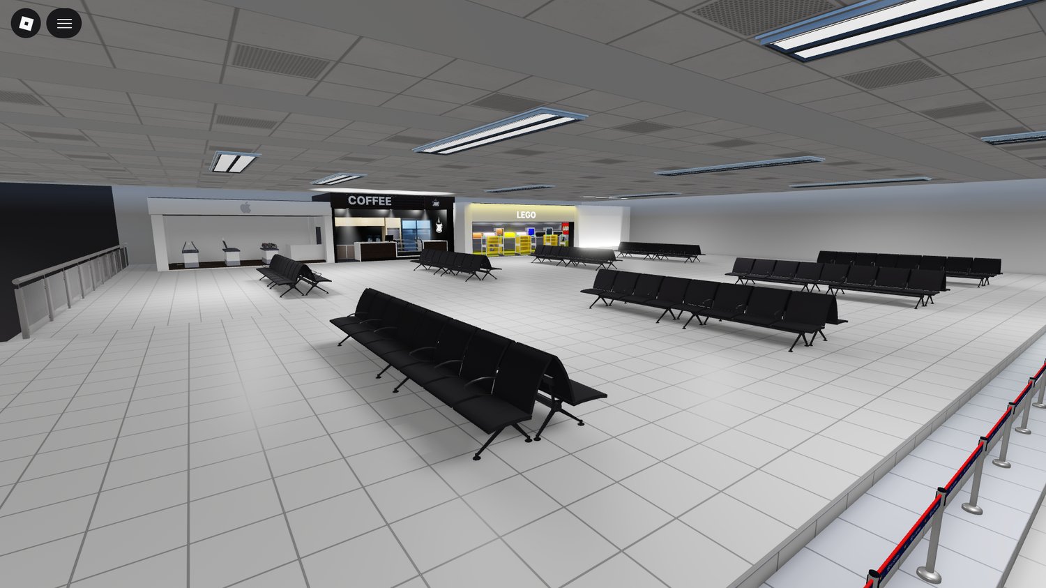 Roblox airport shops and restaurants
