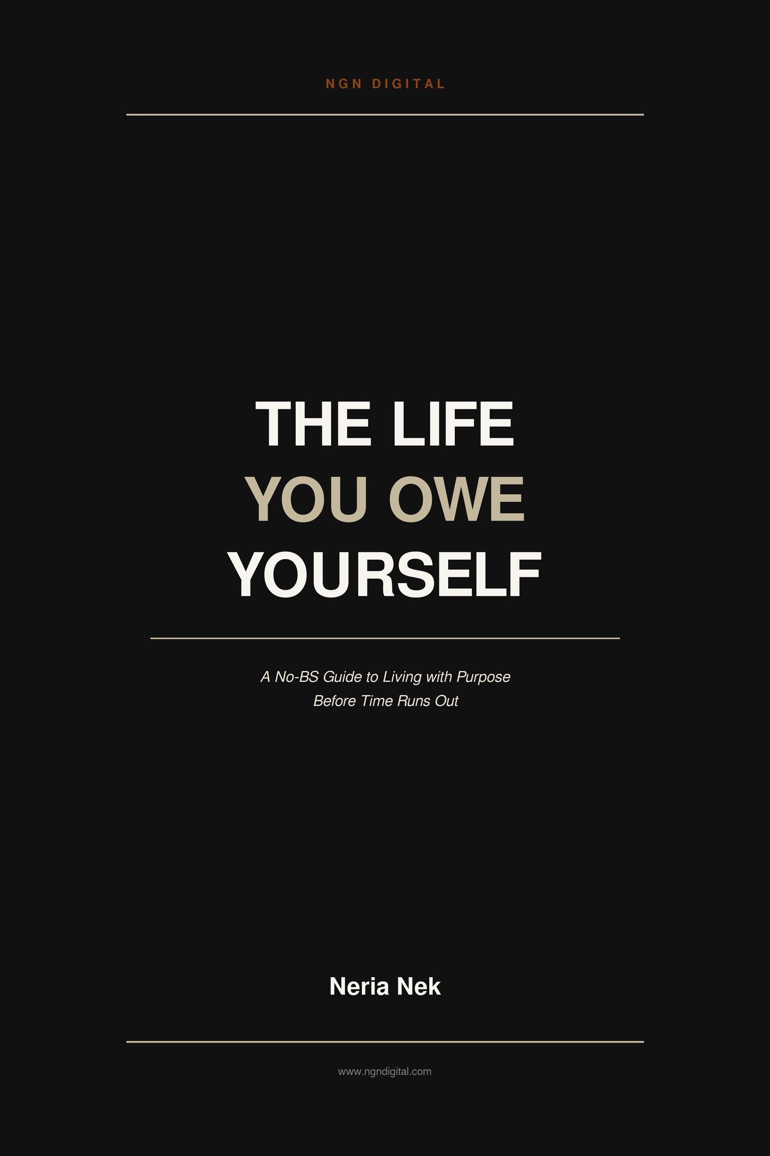 The Life You Owe Yourself cover
