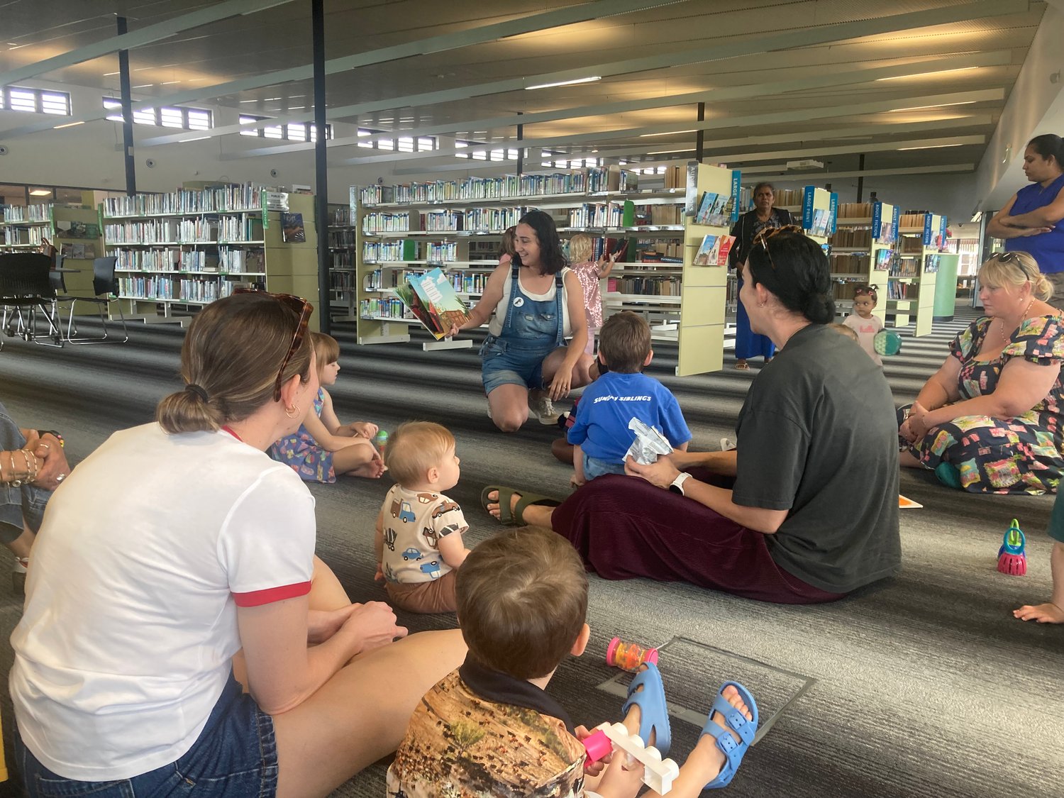 A recent visit to Hinchinbrook Shire Library