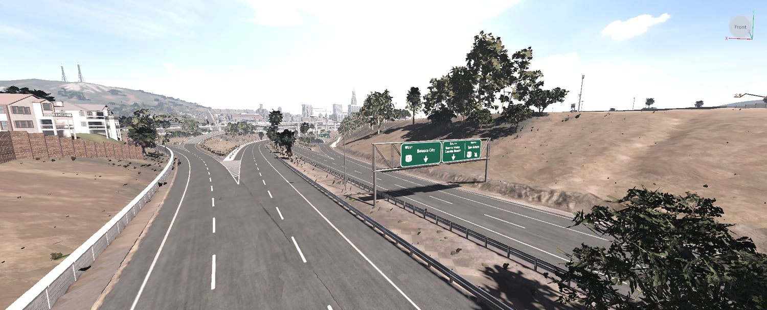 Roblox highway driving map