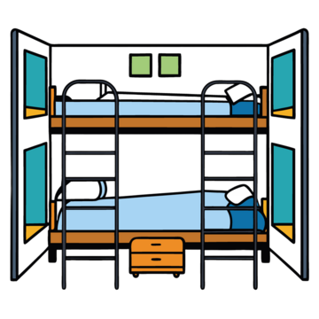 Dorm bed and bedspace at Co.Living Kiulap