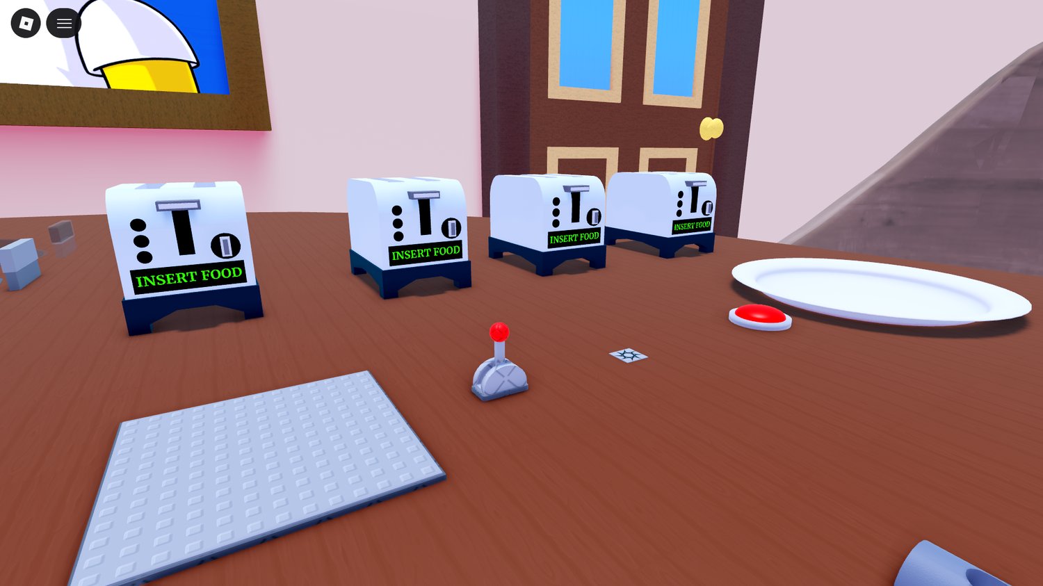Roblox player cooking base