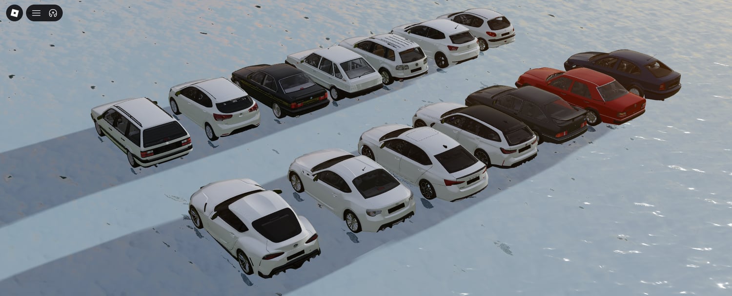 Roblox detailed car exterior models