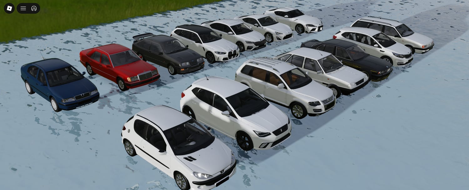 Roblox detailed car models collection