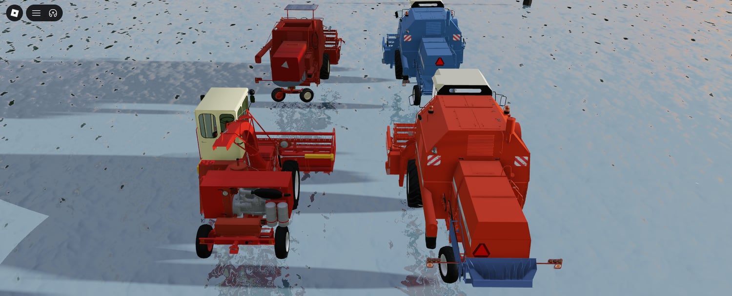 Roblox farming combine harvester models