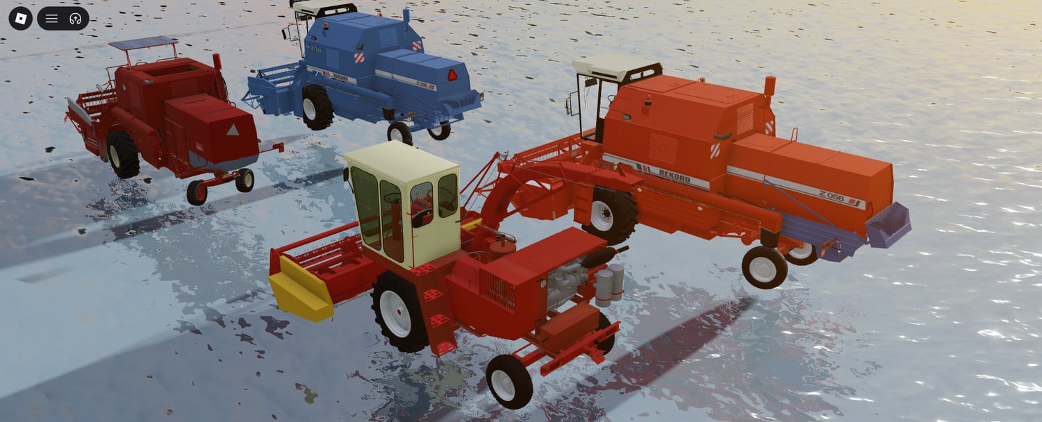 Roblox agricultural machinery vehicle pack