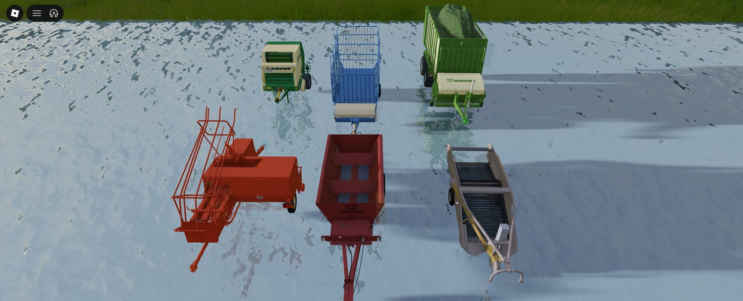 Roblox 6 farm trailers pack
