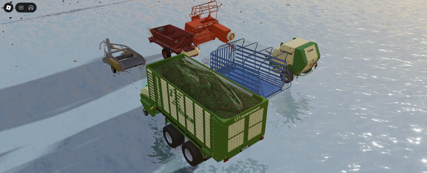 Roblox farm trailer vehicle collection