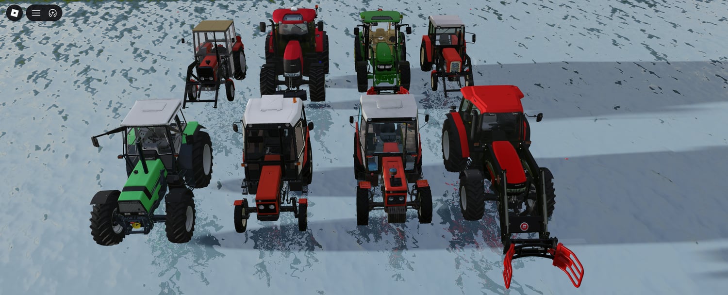 Roblox detailed tractor models