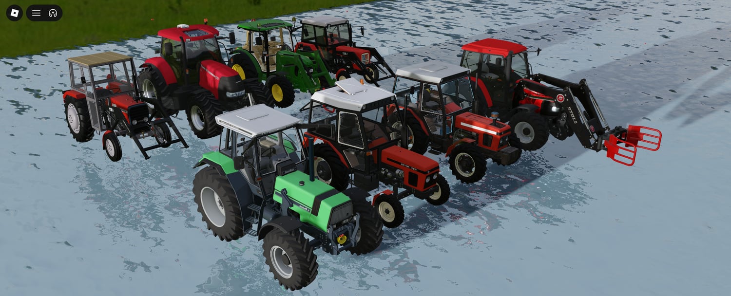 Roblox farming tractor vehicle pack