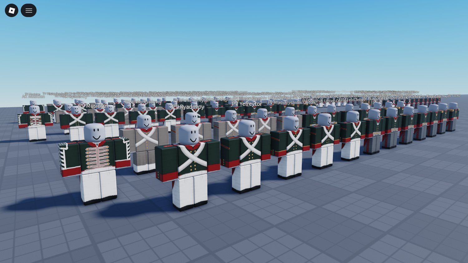 Roblox military roleplay uniform collection
