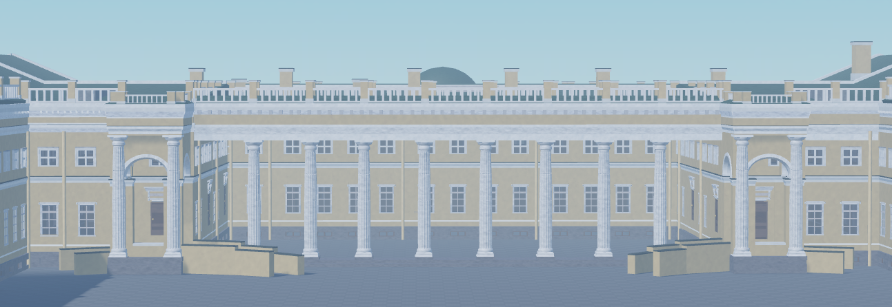 Roblox Russian imperial palace building