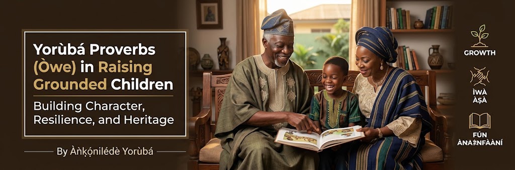 The Power of Yorùbá Proverbs (Òwe) in Raising Grounded Children