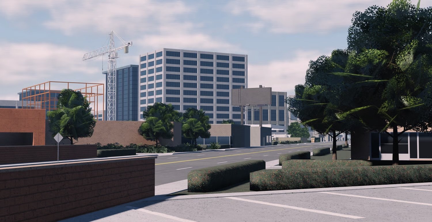 Roblox California sheriff roleplay environment