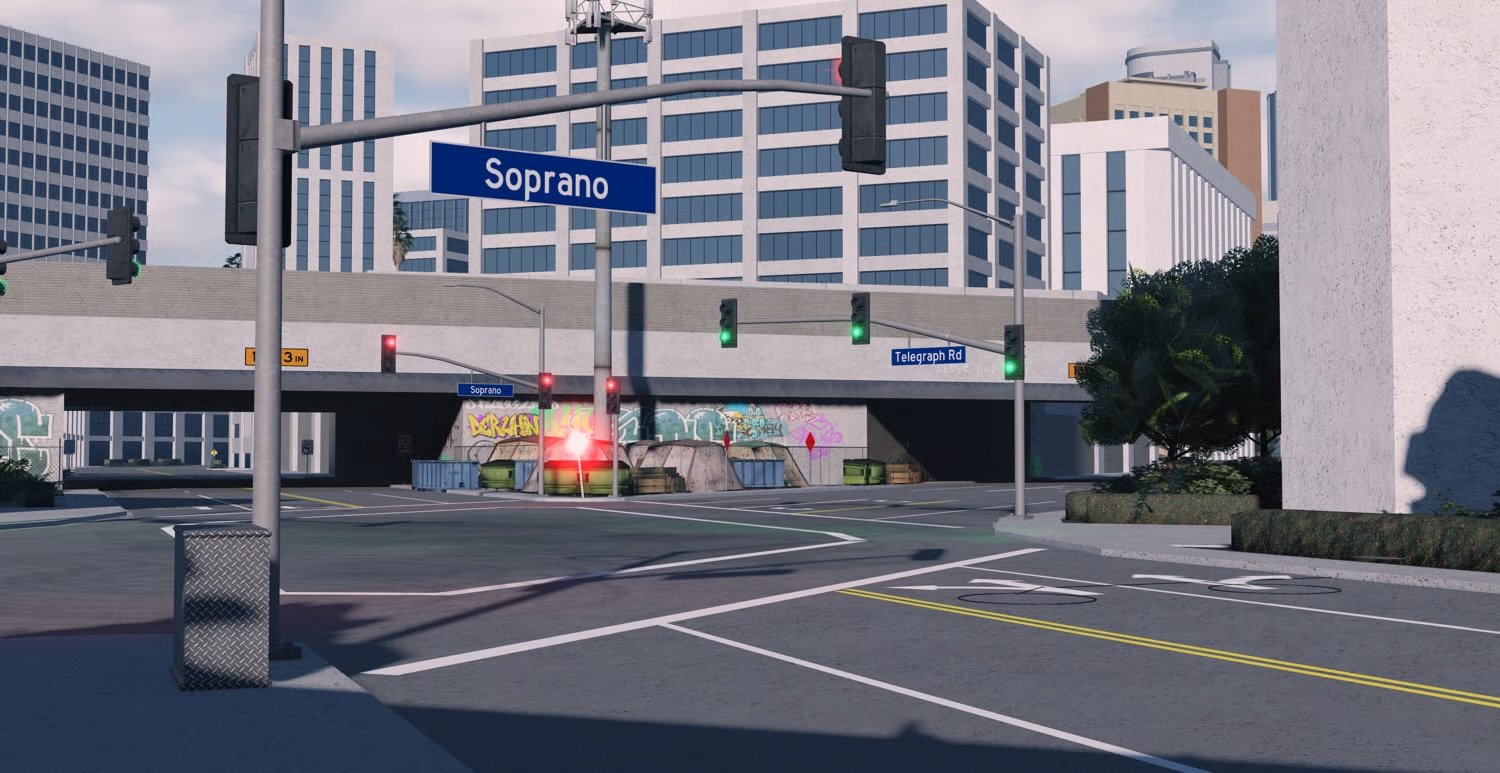 Roblox Mission Oaks California RP map