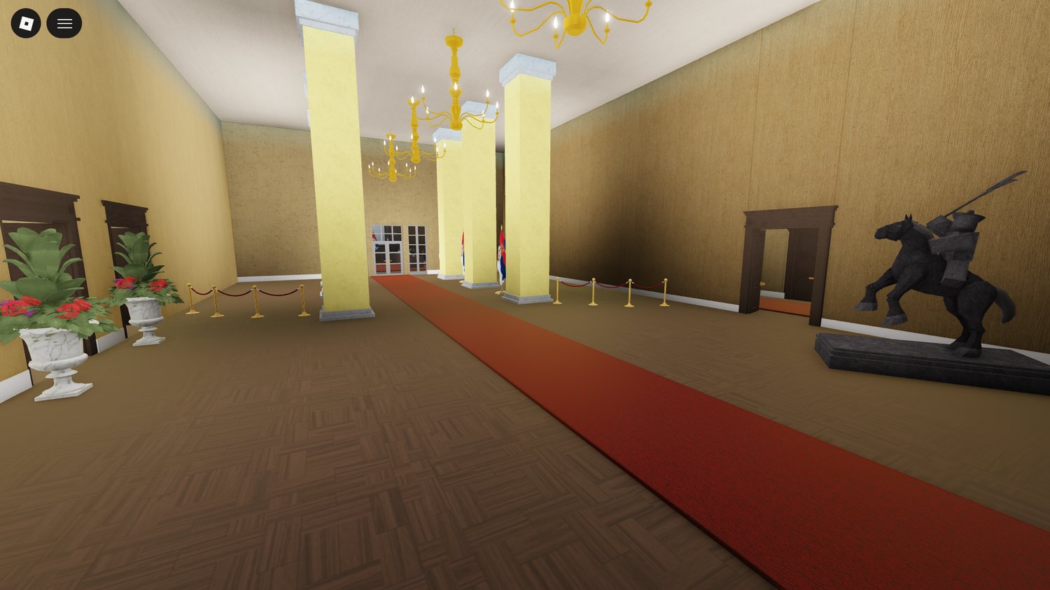 Roblox presidential government roleplay building