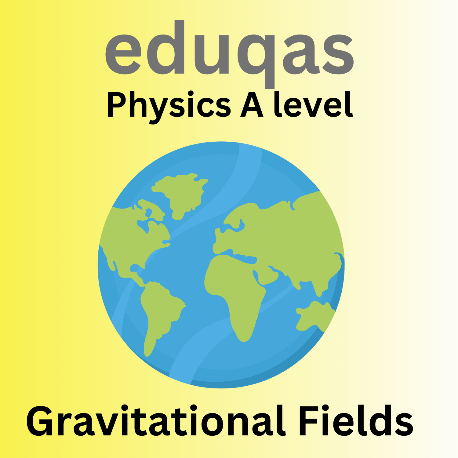 Physics A level gravitational fields online course
