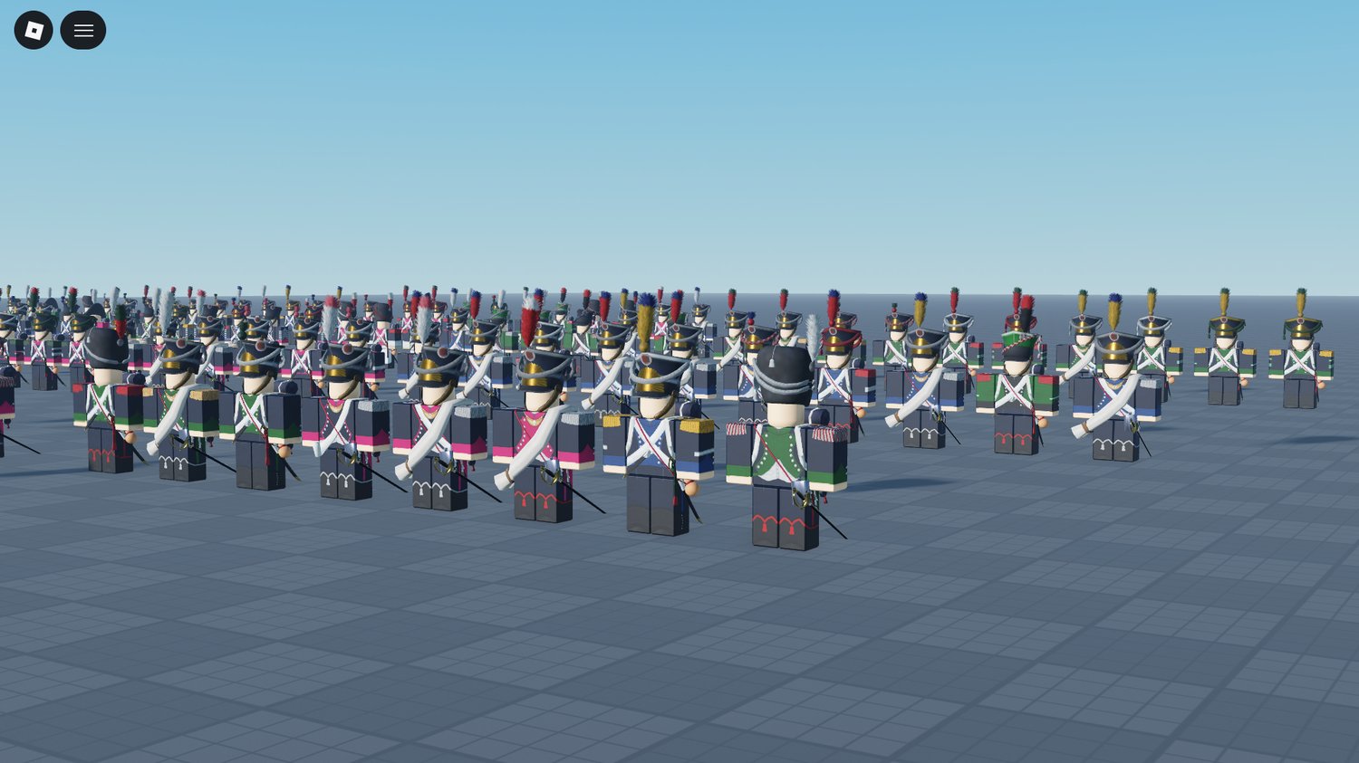 Roblox Polish military battalion uniform variants