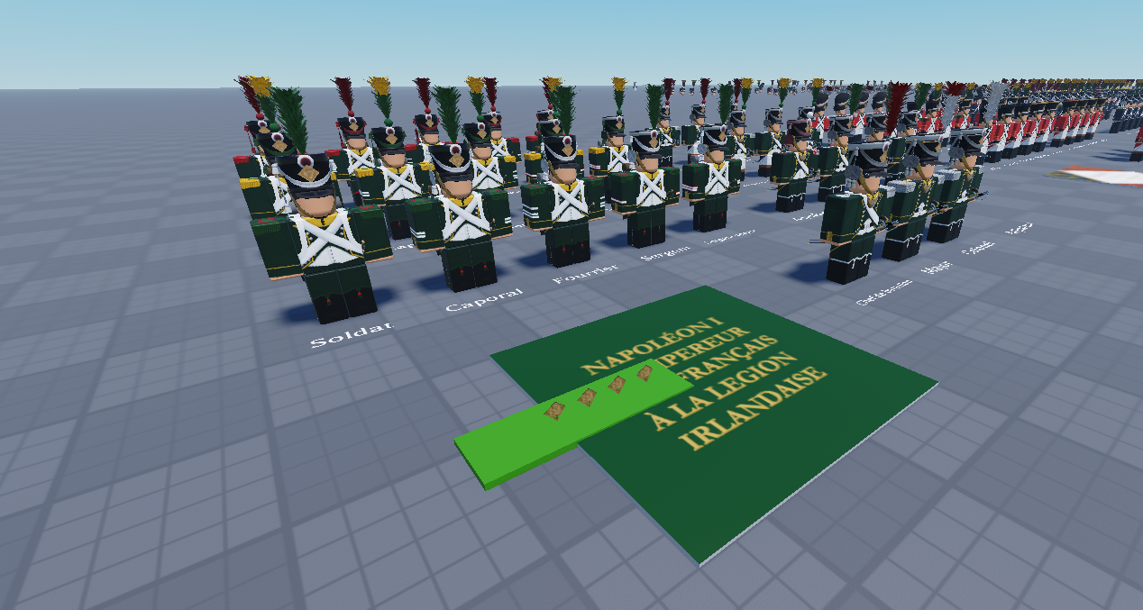 Napoleonic French regiment flags and banner assets