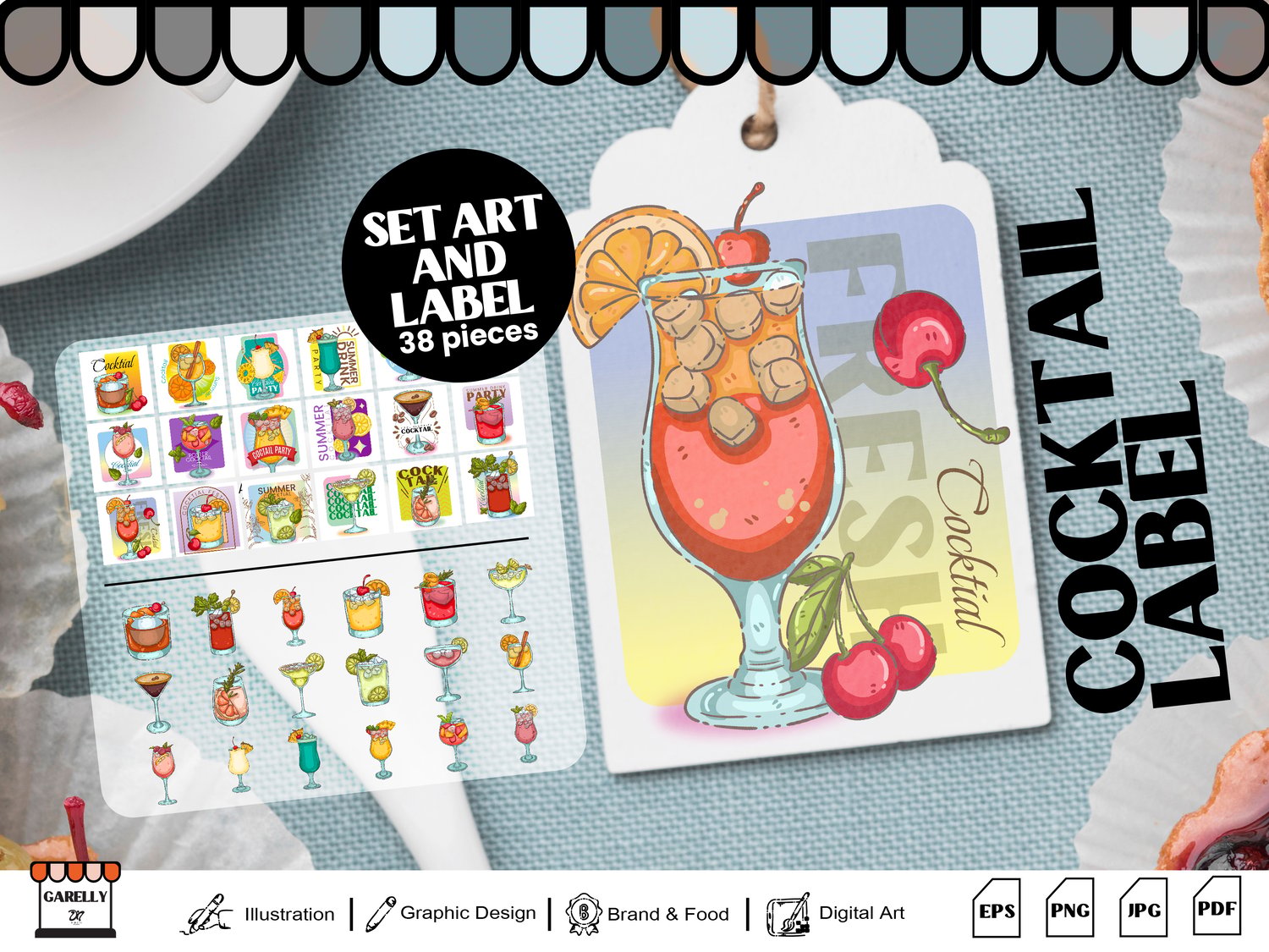 Every set includes all 4 formats by Niocte Studio