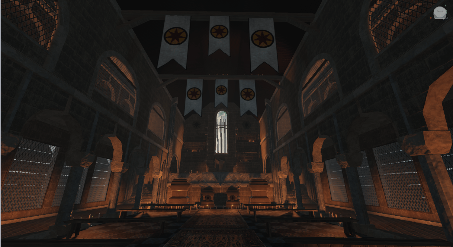 Roblox Egyptian-inspired desert castle map