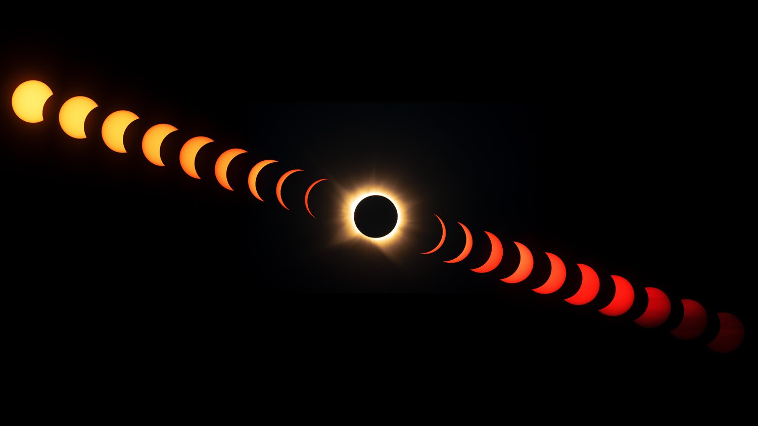 Spain 2026 total solar eclipse sunflower field flowers landscape minimalist photography 8 a7r3 telephoto composite