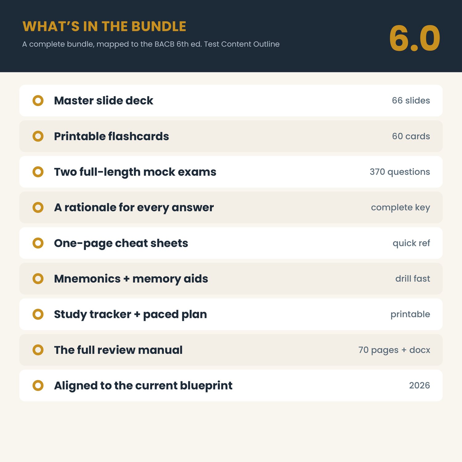 BCBA Exam Prep Bundle 2026, preview image 3 of 9
