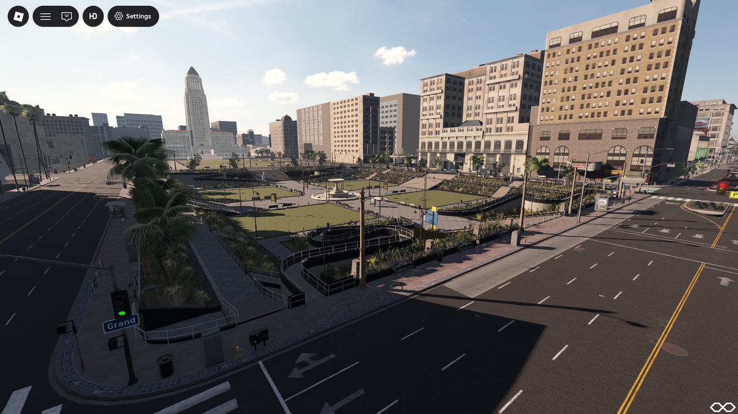 Roblox Metropolitan City realistic driving map
