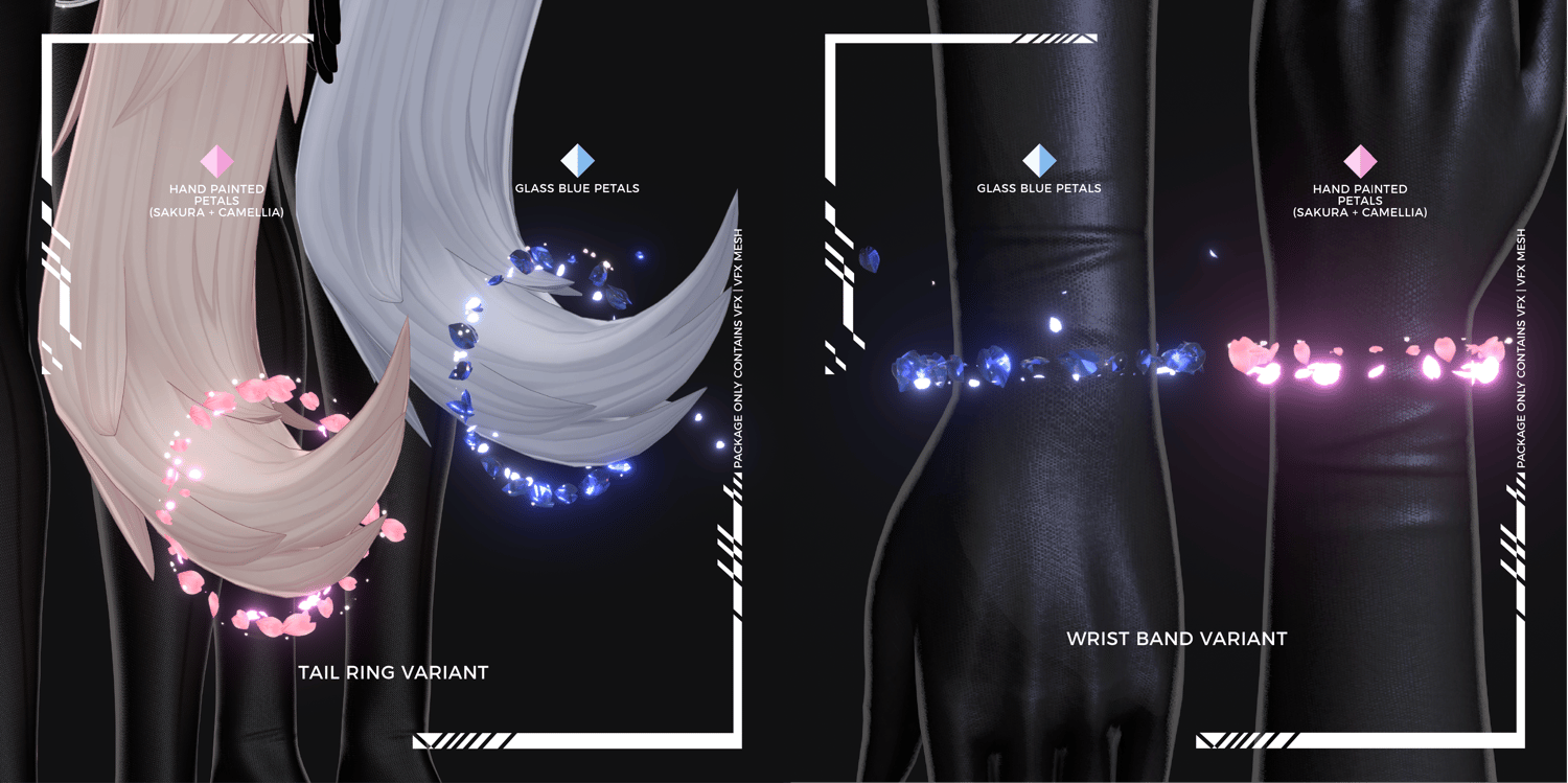 vfx halo, flower ring, vrc, VRCHAT