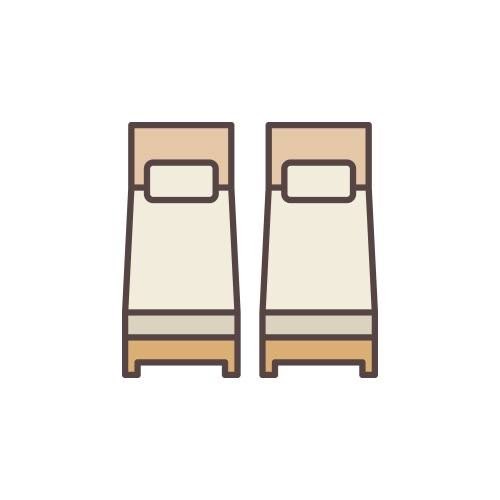 Single beds at Co.Living