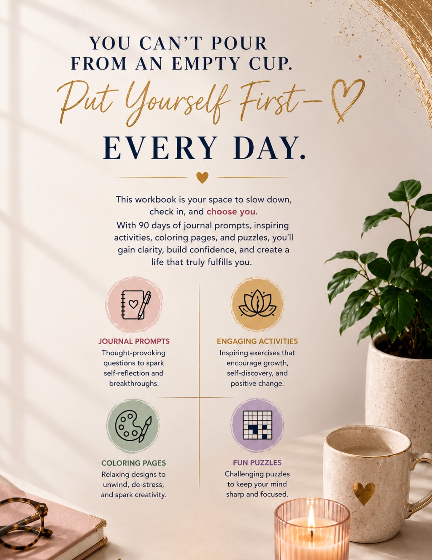 digital ebook back cover put yourself first